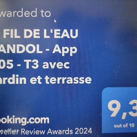 Appartamento O Fil De L'Eau Bandol - App A05 - T3 Avec Jardin Et Terrasse Esterno foto