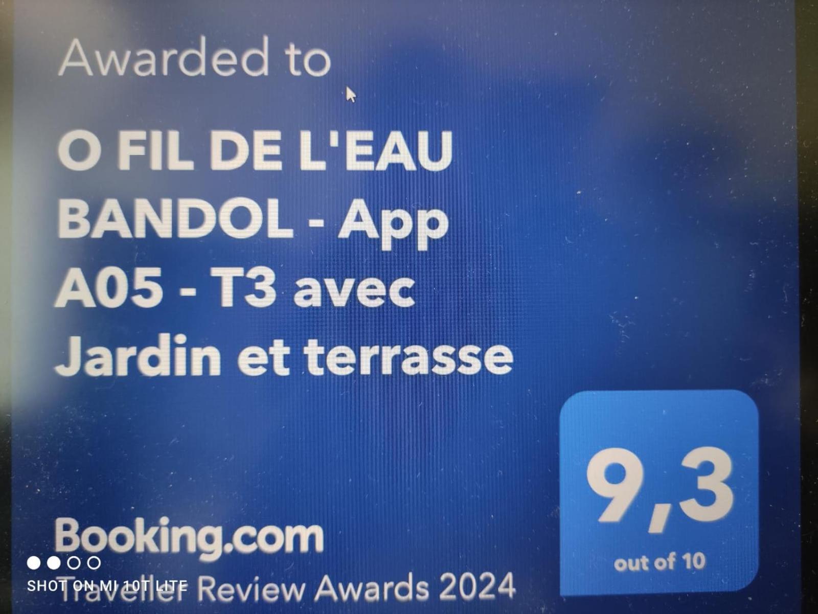 Appartamento O Fil De L'Eau Bandol - App A05 - T3 Avec Jardin Et Terrasse Esterno foto