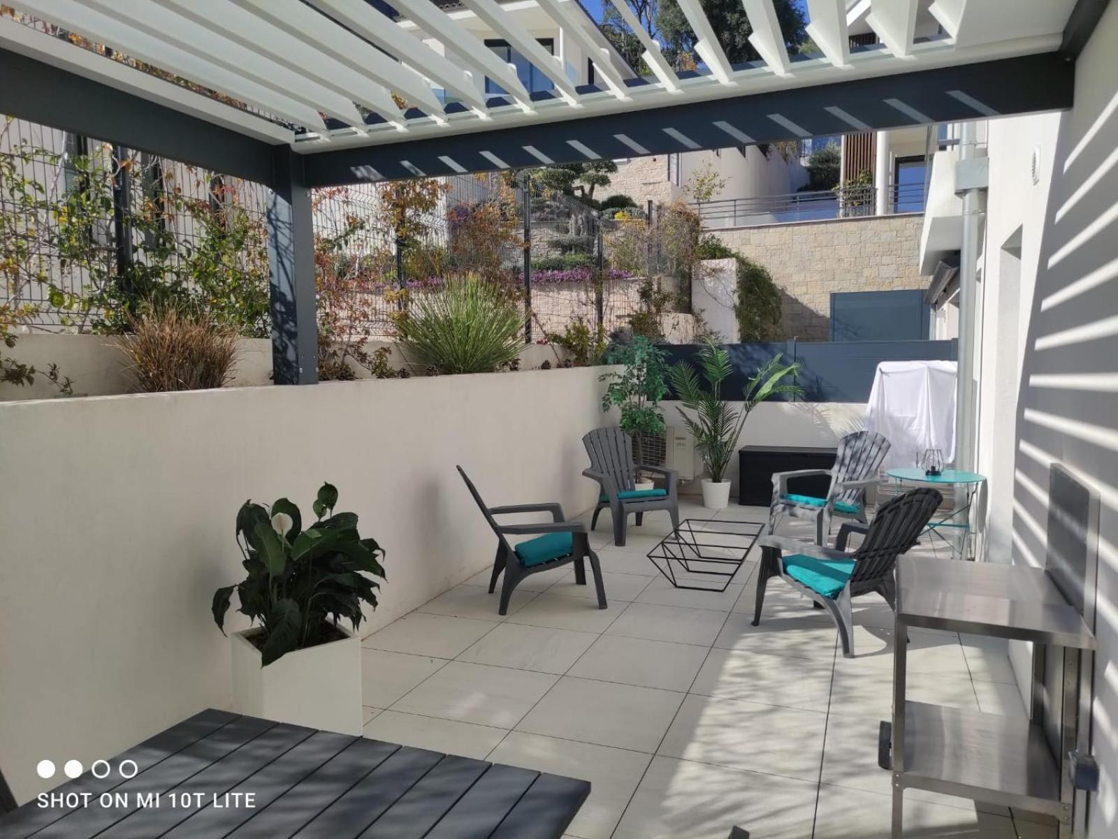 Appartamento O Fil De L'Eau Bandol - App A05 - T3 Avec Jardin Et Terrasse Esterno foto